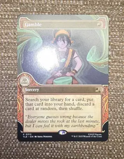 MTG - TLE - Gamble (Showcase) #312 - Near Mint Normal - Image 1