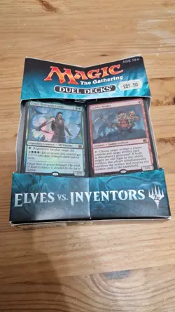 Elves vs Inventors Factory Sealed Duel Deck Magic the Gathering MTG - Image 1