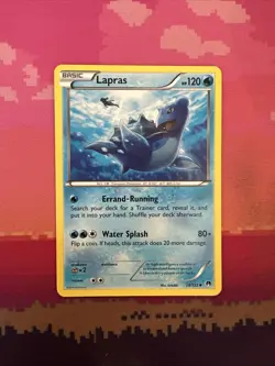Pokemon Card Lapras Breakpoint Uncommon 28/122 Near Mint - Image 1