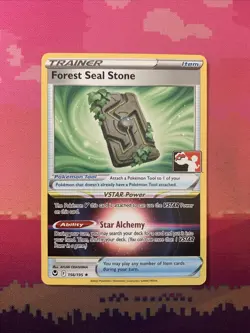 Pokemon Card Forest Seal Stone Prize Pack Rare 156/195 Near Mint - Image 1