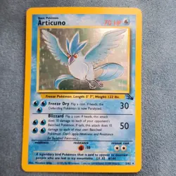 1999 Vintage Pokemon TCG Articuno 2/62 Fossil Holographic - Image 1