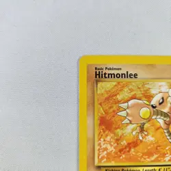 Hitmonlee 22/62 - Unlimited Rare - Pokemon TCG - Fossil - MP - Image 3