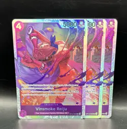 Vinsmoke Reiju OP12-063 SR One Piece Legacy Of The Master Playset X3 - Image 1