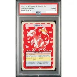 PSA 9 Charmeleon Topsun Blue Back No Number Pokemon Card Japanese 1997 Mint - Image 1