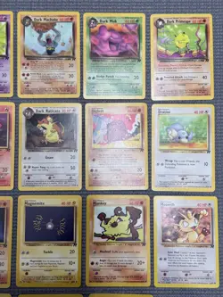 NM Pokemon - Team Rocket Common & Uncommon Cards - No Duplicates - 43 Cards - Image 4