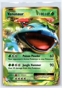 Pokemon TCG - Venusaur EX 1/146 Ultra Rare Holo Card - XY -MP - Image 1