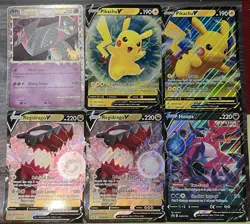 Pokemon TCG SWSH Pikachu & More Promos Jumbo Cards Lot (x24) - Image 4