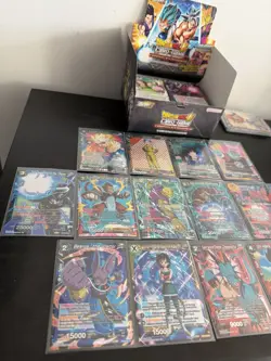 Dragon Ball Dawn Of The Z-Legends Booster Box Bulk + 27 Foil Cards - Image 2