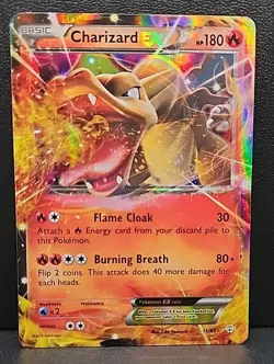 Pokemon TCG Charizard-EX Holo Holo Rare Card Generations 11/83 - Image 1