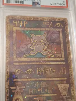 POKEMON ANCIENT MEW PSA 8 Vintage PROMO 2 SWIRL Vt45 - Image 3