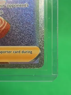 Pokemon Chilling Reign Flannery Trainer Rainbow Full Art 215/198 Secret Rare - Image 4