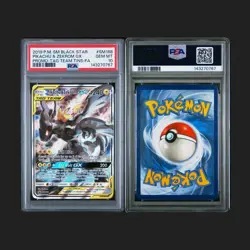 Pokemon 2019 Tag Team Pikachu & Zekrom GX Black Star Promo SM168 PSA 10 GEM MINT - Image 4