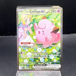 Pokemon TCG - Journey Together - Lillie's Clefairy ex English 184/159 SIR - Image 1