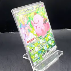 Pokemon TCG - Journey Together - Lillie's Clefairy ex English 184/159 SIR - Image 2