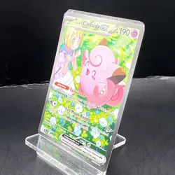 Pokemon TCG - Journey Together - Lillie's Clefairy ex English 184/159 SIR - Image 3