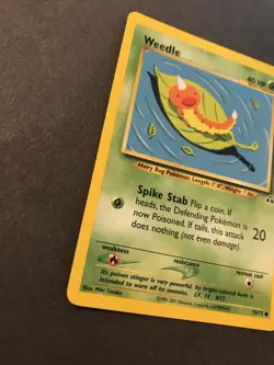 Weedle 70/75 Neo Discovery Basic Pokemon Card - Image 2