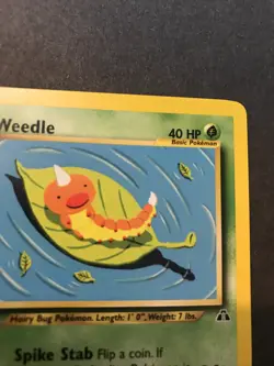 Weedle 70/75 Neo Discovery Basic Pokemon Card - Image 4