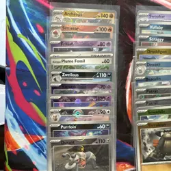 Pokemon TCG S&V White Flare Set: Bundle Of 30x Pokeball Reverse Holo Cards - NM - Image 2