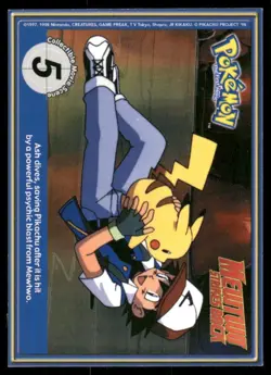 Geodude 1998 PokeTrivia Burger King Promo Pokemon Card #74 (NM) - Image 2