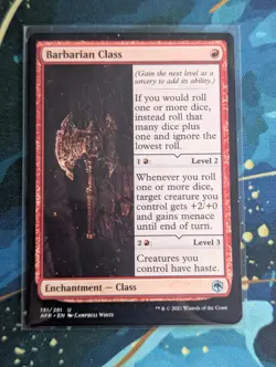 MTG Barbarian Class - NM - D&D Adventures in the Forgotten Realm - Image 1