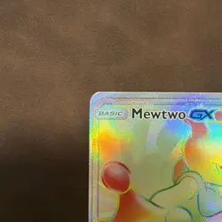 B6 (RARE) Mewtwo GX Secret Rare Shining Legends Pokemon TCG 76/73 NM Full Art - Image 2