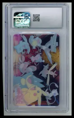CGC 9 Lucario Mystery of Mew Clear Cards 2005 Set B Movic Japanese Pokemon 6024 - Image 2