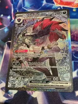Pokemon TCG N’s Zoroark ex 286/217 Special Illustration Rare Ascended Heroes M - Image 2