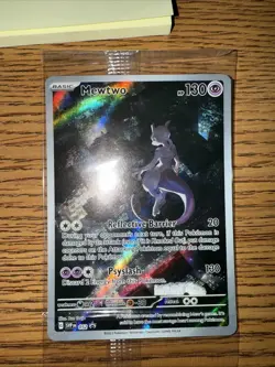 Pokemon TCG Mewtwo 052 Black Star Promo 151 Premium Collection Sealed Holo NM - Image 1