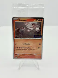 Pokemon Phantasmal Flames Reshiram 017/094 Promo Stamped Sealed TCG - Image 1