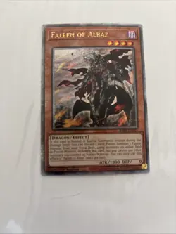 Yu-Gi-Oh! Fallen of Albaz RA01-EN021 Quarter Century Secret Rare 1st Edition - Image 1