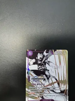 2024 ONE PIECE CHAMP 2024 TOP PLAYER PACK VOL.2 TOP PLAYER #064 SANJi - Image 2