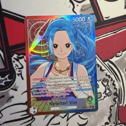 #3 Nefeltari Vivi EB03-001 Alternative Art Leader One Piece card Eb03 English - Image 1