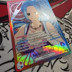 #3 Nefeltari Vivi EB03-001 Alternative Art Leader One Piece card Eb03 English - Image 2