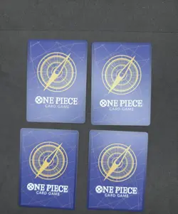 One Piece TCG (4) Card Lot - Roronoa Zoro SR & Sanji SR ST29-014 + ST29-004 - Image 2