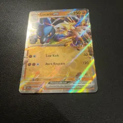 Pokemon TCG Lucario EX Double Rare Card 082/142 Stellar Crown - Image 2