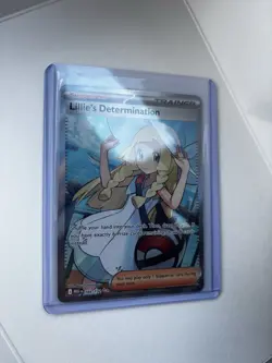 Lillie's Determination 169/132 Ultra Rare Pokemon Mega Evolution - Image 1