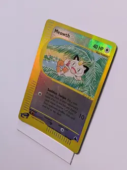 Meowth 78/144 Reverse Holo Skyridge Pokemon - Image 3
