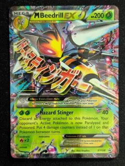 M Beedrill EX XY158 XY Promos Pokemon TCG NM - Image 1