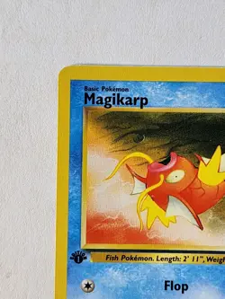 Magikarp 1st Edition Pokemon Card, Team Rocket, #47/82 Uncommon Near Mint - Image 3