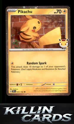 Pikachu (Pokemon Day 2026) 051/162 Pokemon Common Miscellaneous Cards & Products - Image 1