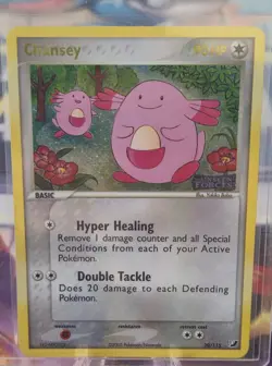 Pokemon TCG Chansey Reverse Holo Stamped EX Unseen Forces 20/115 Rare 20/115 - Image 5