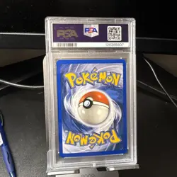 2005 POKEMON EX UNSEEN FORCES #5 FLAREON-REVERSE FOIL PSA 9 - Image 2