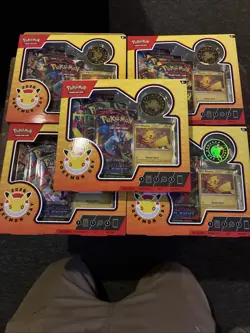 Lot Of 5 - Pokemon Day 2026 Collection 30th Anniversary Promo W/ Coin - IN HAND - Image 1