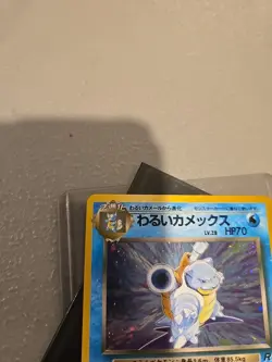 Pokemon Team Rock Unlimited Edition Holo Rare Dark Blastoise 009 - Image 5