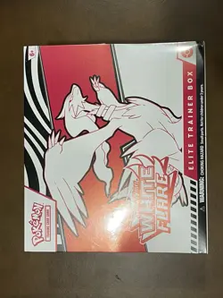 Pokemon White Flare ETB Elite Trainer Box TCG Sealed - Image 1