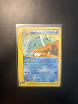Vaporeon 33/144 Pokemon-e: Skyridge Non-Holo Rare WotC 2003 LP/MP - Image 1