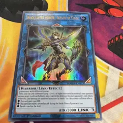 Yu-Gi-Oh!Black Luster Soldier - Soldier of Chaos (MAMA-EN073) 1st Ed NM/M - Image 2