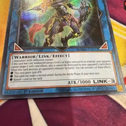 Yu-Gi-Oh!Black Luster Soldier - Soldier of Chaos (MAMA-EN073) 1st Ed NM/M - Image 5