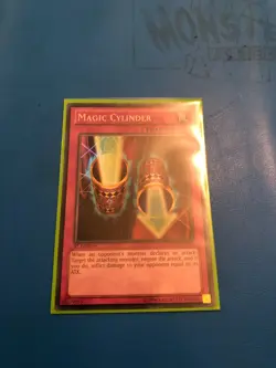 YUGIOH Super Rare Magic Cylinder YS13-ENV15 1st Edition - Image 1