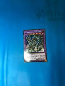 YUGIOH Secret Rare Ultimate Ancient Gear Golem SGX1-END21 1st Edition - Image 1